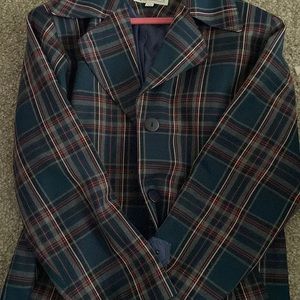 Plaid coat